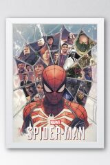 Spider Man Çerçeveli Tablo - Örümcek Adam Fim Posteri Tablo
