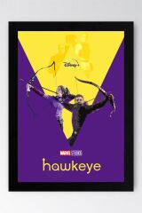 Hawkeye Çerçeveli Tablo - Marvel Dizi Posteri Tablo