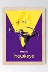 Hawkeye Çerçeveli Tablo - Marvel Dizi Posteri Tablo