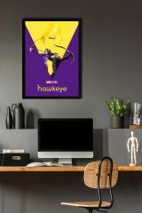Hawkeye Çerçeveli Tablo - Marvel Dizi Posteri Tablo