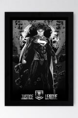 Superman Çerçeveli Tablo - Film Posteri Tablo