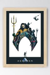 Aquaman Çerçeveli Tablo - Marvel Poster Tablo