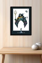Aquaman Çerçeveli Tablo - Marvel Poster Tablo