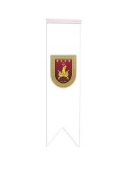 Masa Üstü Kırlangıç Kara Kuvvetleri Bayrağı - 8x30cm Çift Taraflı Saten Kumaş
