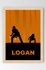 X-Men Çerçeveli Tablo - Logan Film Posteri Tablo