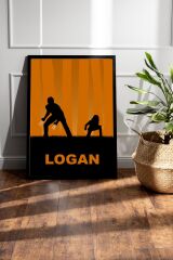 X-Men Çerçeveli Tablo - Logan Film Posteri Tablo