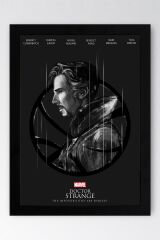 Doctor Strange Çerçeveli Tablo - Marvel Film Afişi Poster Tablo