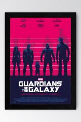 Guardians of the Galaxy Çerçeveli Tablo - Galaksinin Koruyucuları Film Posteri Tablo
