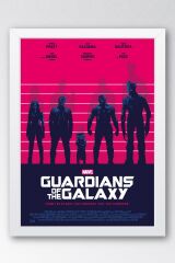 Guardians of the Galaxy Çerçeveli Tablo - Galaksinin Koruyucuları Film Posteri Tablo