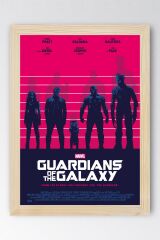 Guardians of the Galaxy Çerçeveli Tablo - Galaksinin Koruyucuları Film Posteri Tablo