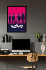 Guardians of the Galaxy Çerçeveli Tablo - Galaksinin Koruyucuları Film Posteri Tablo