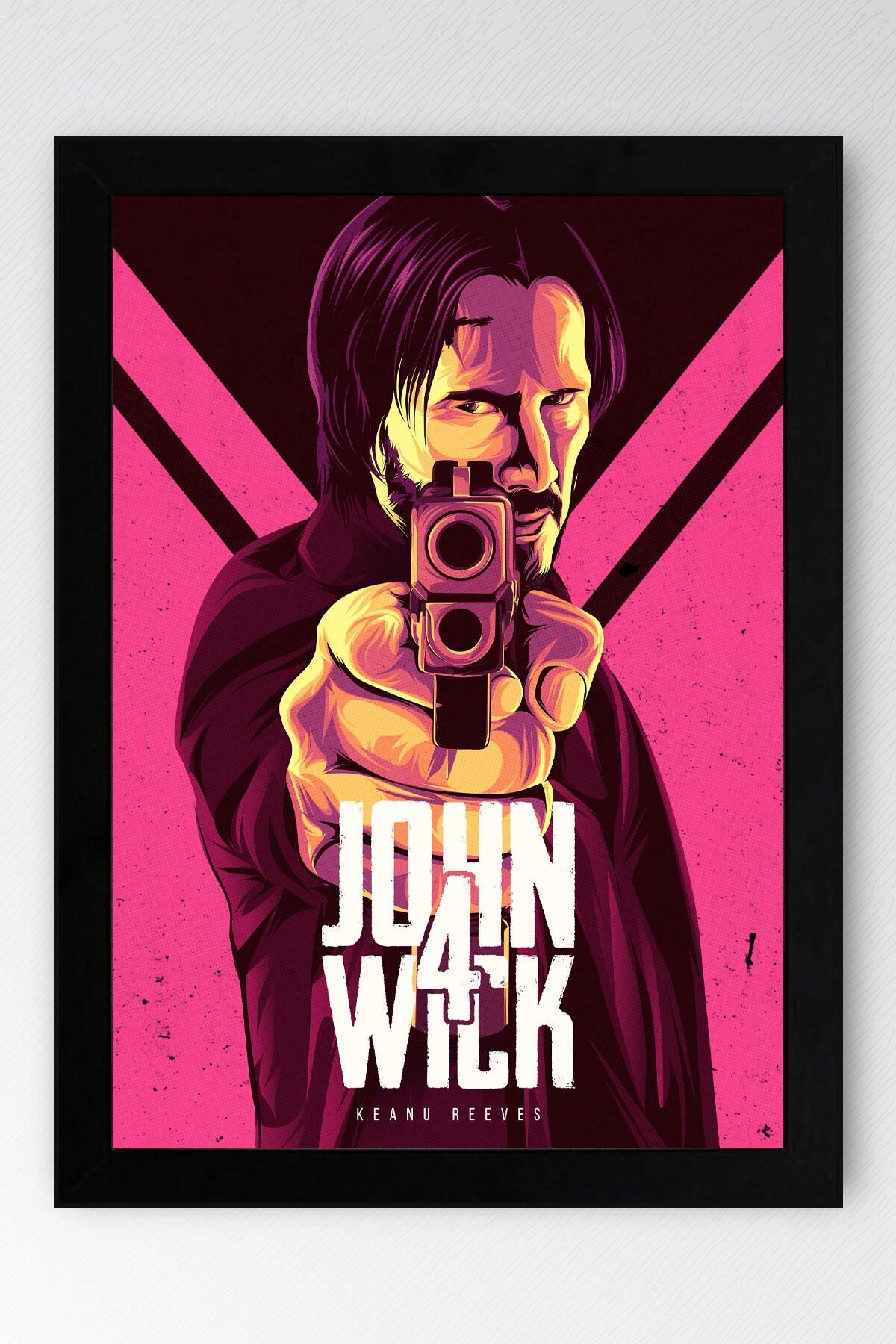 John Wick 4 Çerçeveli Tablo - Film Posteri Tablo