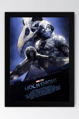Moon Knight Çerçeveli Tablo - Moon Knight Marvel Dizi Posteri Tablo