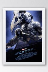 Moon Knight Çerçeveli Tablo - Moon Knight Marvel Dizi Posteri Tablo
