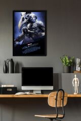 Moon Knight Çerçeveli Tablo - Moon Knight Marvel Dizi Posteri Tablo