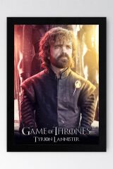 Game of Thrones Tyrion Lannister Çerçeveli Tablo - Taht Oyunları Dizi Posteri Tablo