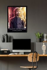 Game of Thrones Tyrion Lannister Çerçeveli Tablo - Taht Oyunları Dizi Posteri Tablo