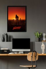 Daredevil Çerçeveli Tablo - Marvel Dizi Poster Tablo