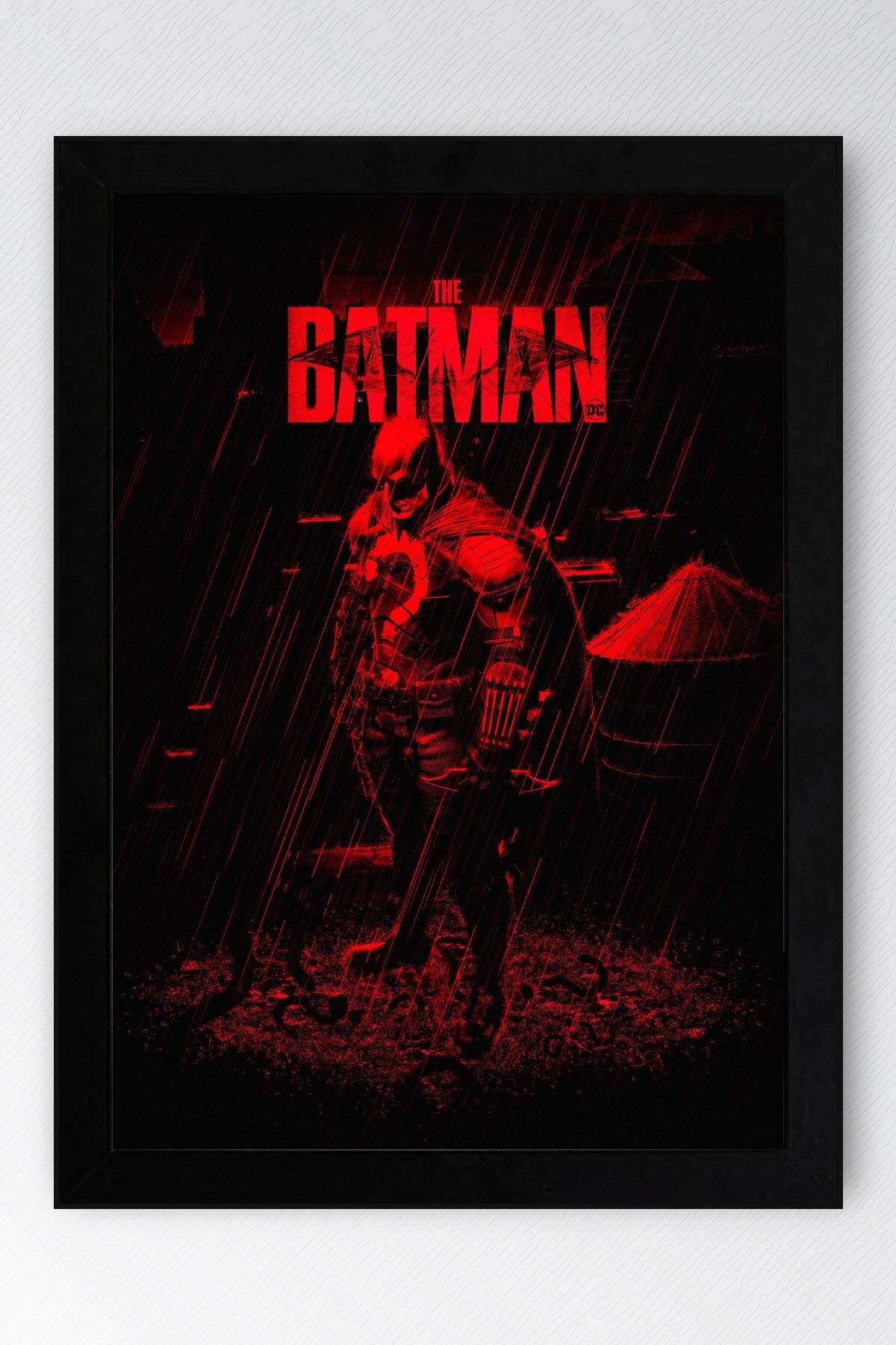 Batman Çerçeveli Tablo - Poster Tablo