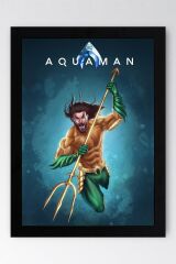 Aquaman Çerçeveli Tablo - Marvel Poster Tablo