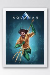 Aquaman Çerçeveli Tablo - Marvel Poster Tablo