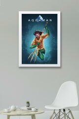 Aquaman Çerçeveli Tablo - Marvel Poster Tablo