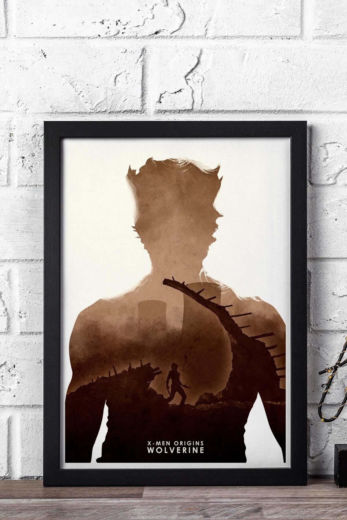 X-Men Wolverine Çerçeveli Tablo - Marvel Film Posteri Tablo
