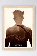 X-Men Wolverine Çerçeveli Tablo - Marvel Film Posteri Tablo