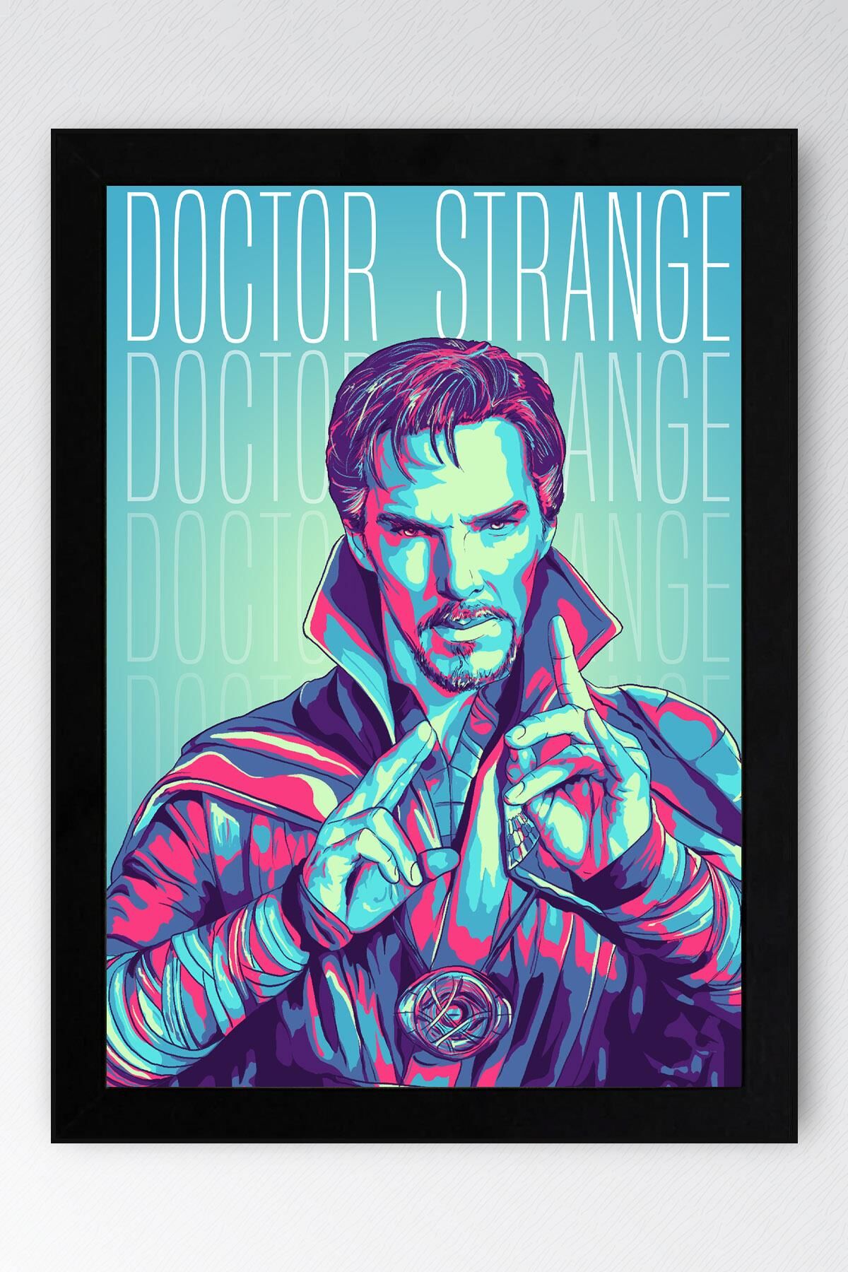 Doctor Strange Çerçeveli Tablo - Marvel Film Afişi Poster Tablo