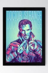 Doctor Strange Çerçeveli Tablo - Marvel Film Afişi Poster Tablo