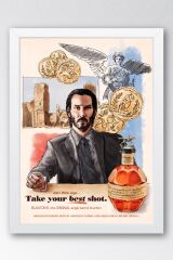 John Wick Çerçeveli Tablo - Film Posteri Tablo