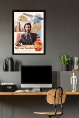 John Wick Çerçeveli Tablo - Film Posteri Tablo