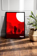 The Walking Dead Çerçeveli Tablo - Dizi Posteri Tablo