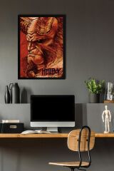 Hellboy Çerçeveli Tablo - Film Posteri Tablo
