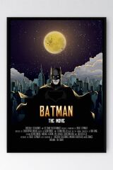 Batman Çerçeveli Tablo - Poster Tablo