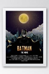 Batman Çerçeveli Tablo - Poster Tablo