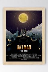 Batman Çerçeveli Tablo - Poster Tablo