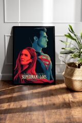 Superman Çerçeveli Tablo - Film Posteri Tablo