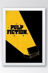 Pulp Fiction Çerçeveli Tablo - Ucuz Roman Fim Posteri Tablo