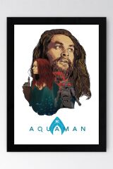 Aquaman Çerçeveli Tablo - Marvel Poster Tablo