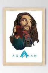 Aquaman Çerçeveli Tablo - Marvel Poster Tablo