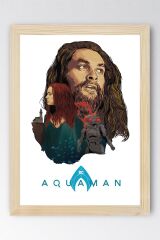 Aquaman Çerçeveli Tablo - Marvel Poster Tablo