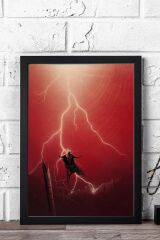 X-Men Magneto Çerçeveli Tablo - Marvel Film Posteri Tablo