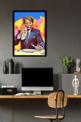 Hannibal Çerçeveli Tablo - Dizi Afişi Poster Tablo