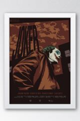 Joker Çerçeveli Tablo - Film Posteri Tablo