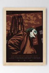 Joker Çerçeveli Tablo - Film Posteri Tablo