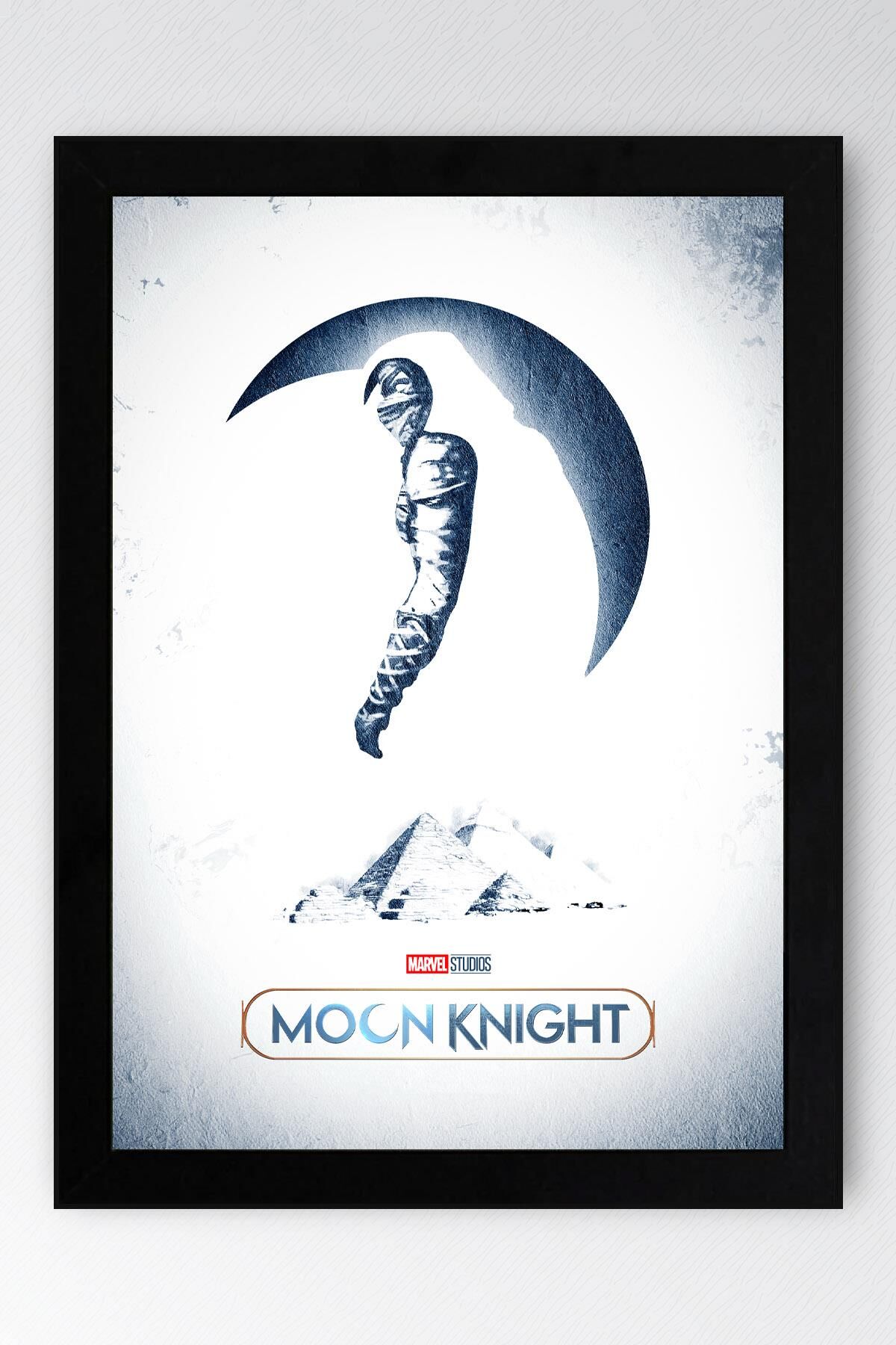 Moon Knight Çerçeveli Tablo - Moon Knight Marvel Dizi Posteri Tablo