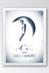 Moon Knight Çerçeveli Tablo - Moon Knight Marvel Dizi Posteri Tablo