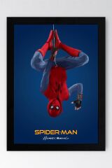 Spider Man Çerçeveli Tablo - Örümcek Adam Fim Posteri Tablo