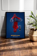 Spider Man Çerçeveli Tablo - Örümcek Adam Fim Posteri Tablo